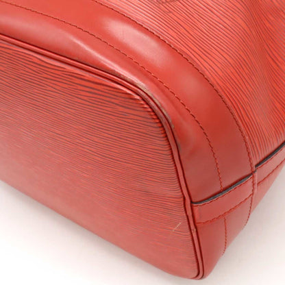 Louis Vuitton Epi Noe Shoulder Bag Leather Castilian Red M44007