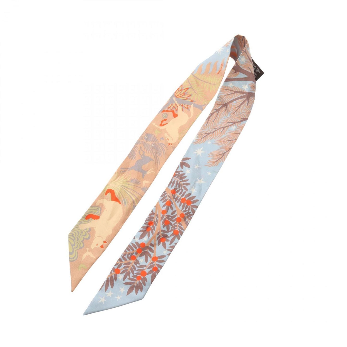 Hermes Herms Le Charme D'Orphee Twilly Silk Scarf