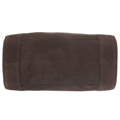 Gucci 296877 Nubuck Leather Brown Tote Bag Handbag 0256 Gucci