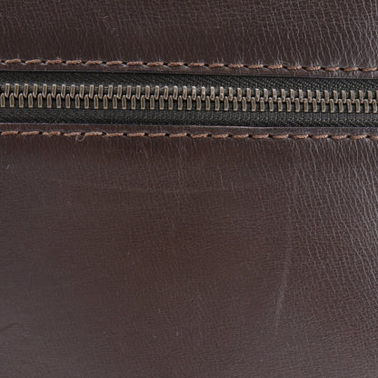 Louis Vuitton Louis Vuitton Sac Plat Shoulder Bag Utah M92073 Calfskin Cafe 2004 Brown Lm0024