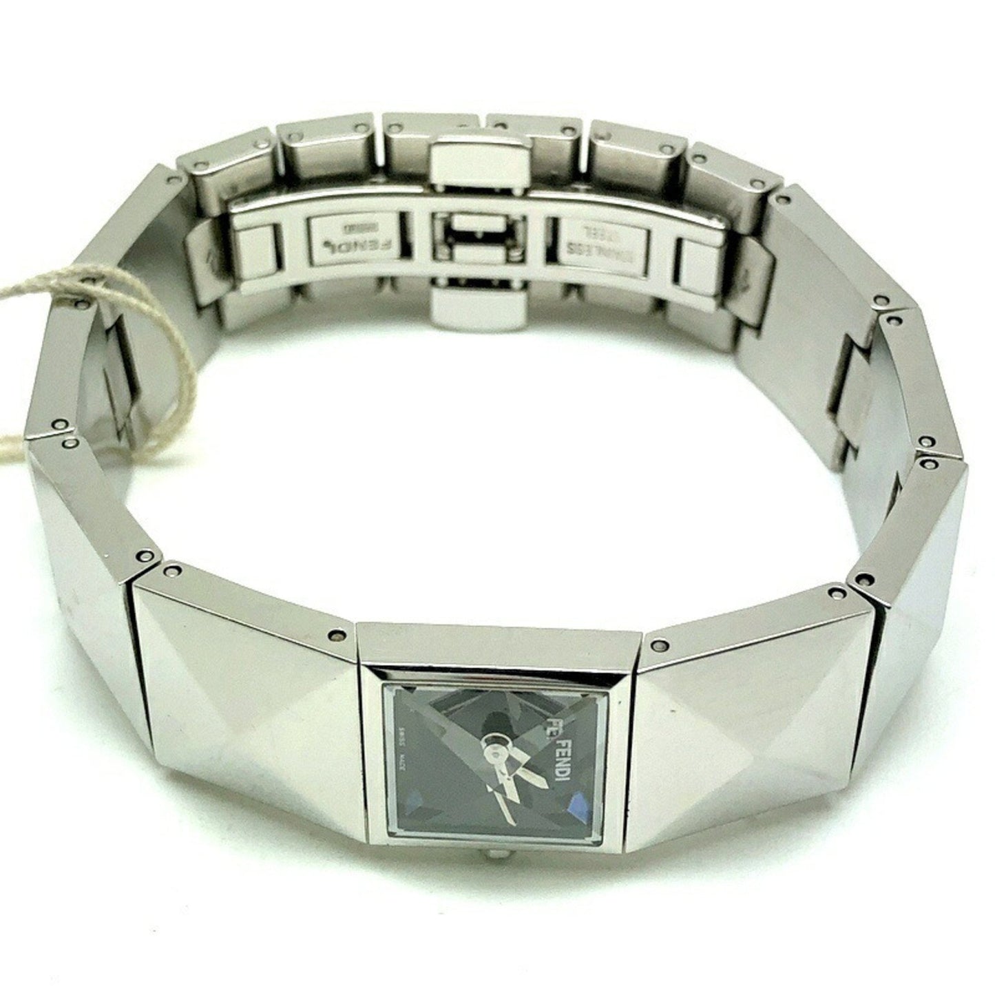 Fendi Quartz 4250L Pyramid Bangle Watch For Women