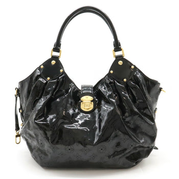 Louis Vuitton Louis Vuitton Monogram Mahina Surya L Tote Bag Shoulder Patent Leather Noir Black