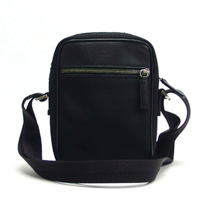 Gucci Canvas Mini Shoulder Bag Sacoche Black