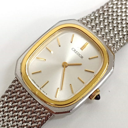 SEIKO CREDOR Credor SS 18KT 1400-5881