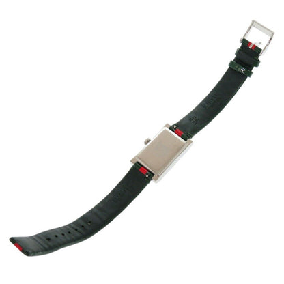 Like New Gucci G Frame 147.4 Stainless Steel Leather Watch