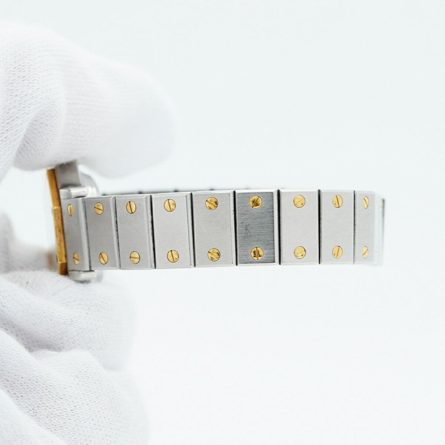 Cartier Santos Octagon White Dial Watch