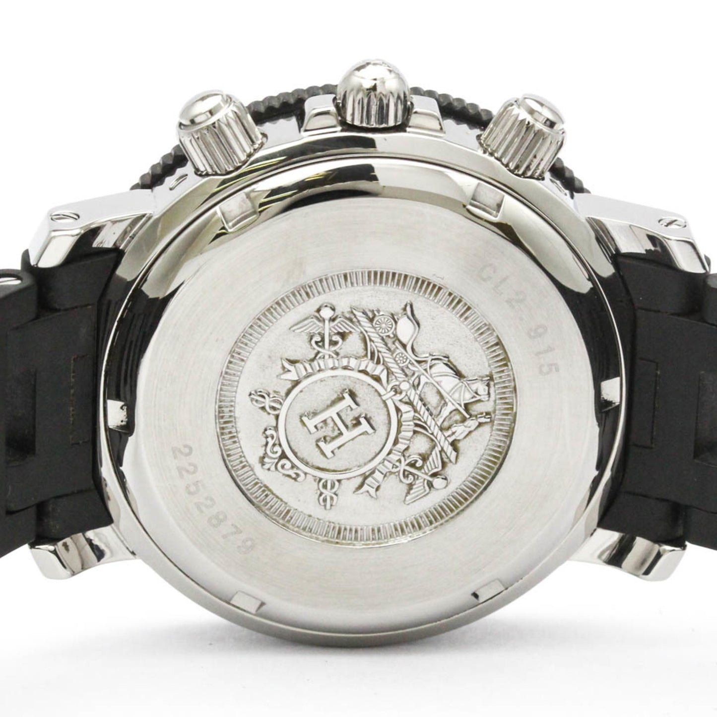Hermes Clipper Diver Steel Rubber Quartz