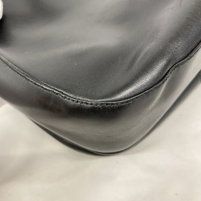 Salvatore Ferragamo Shoulder Bag In Black Leather