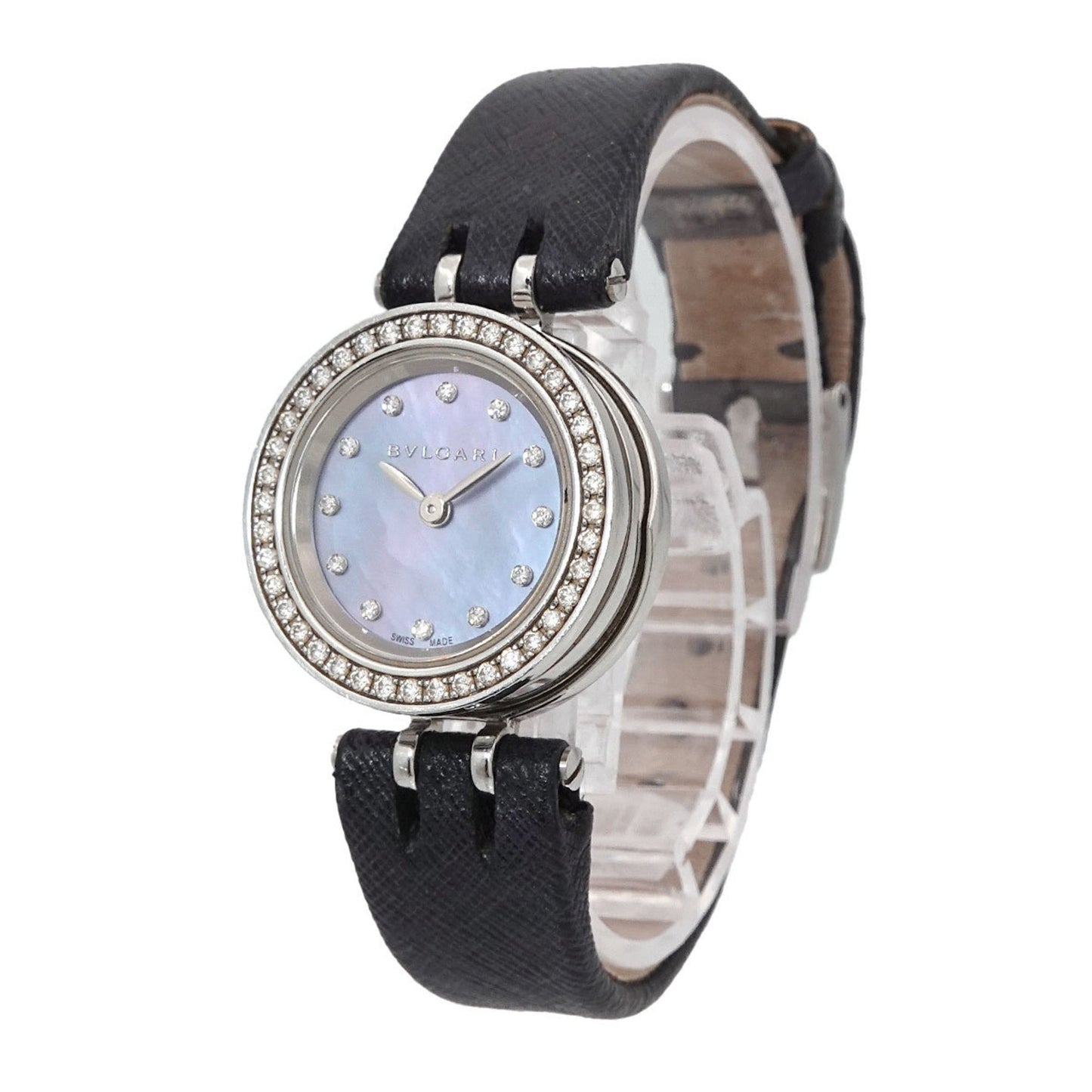 Bvlgari B-Zero1 Bz23S Women'S Watch With Diamond Bezel