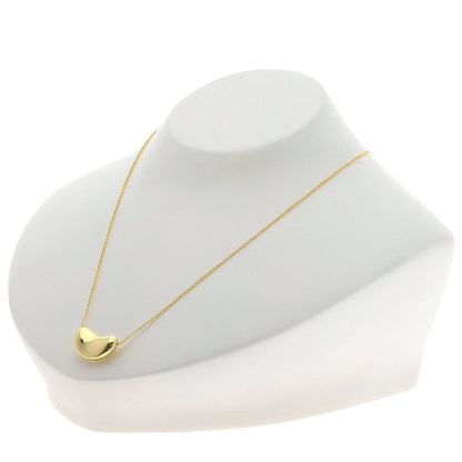 Tiffany Bean Necklace In 18K Yellow Gold