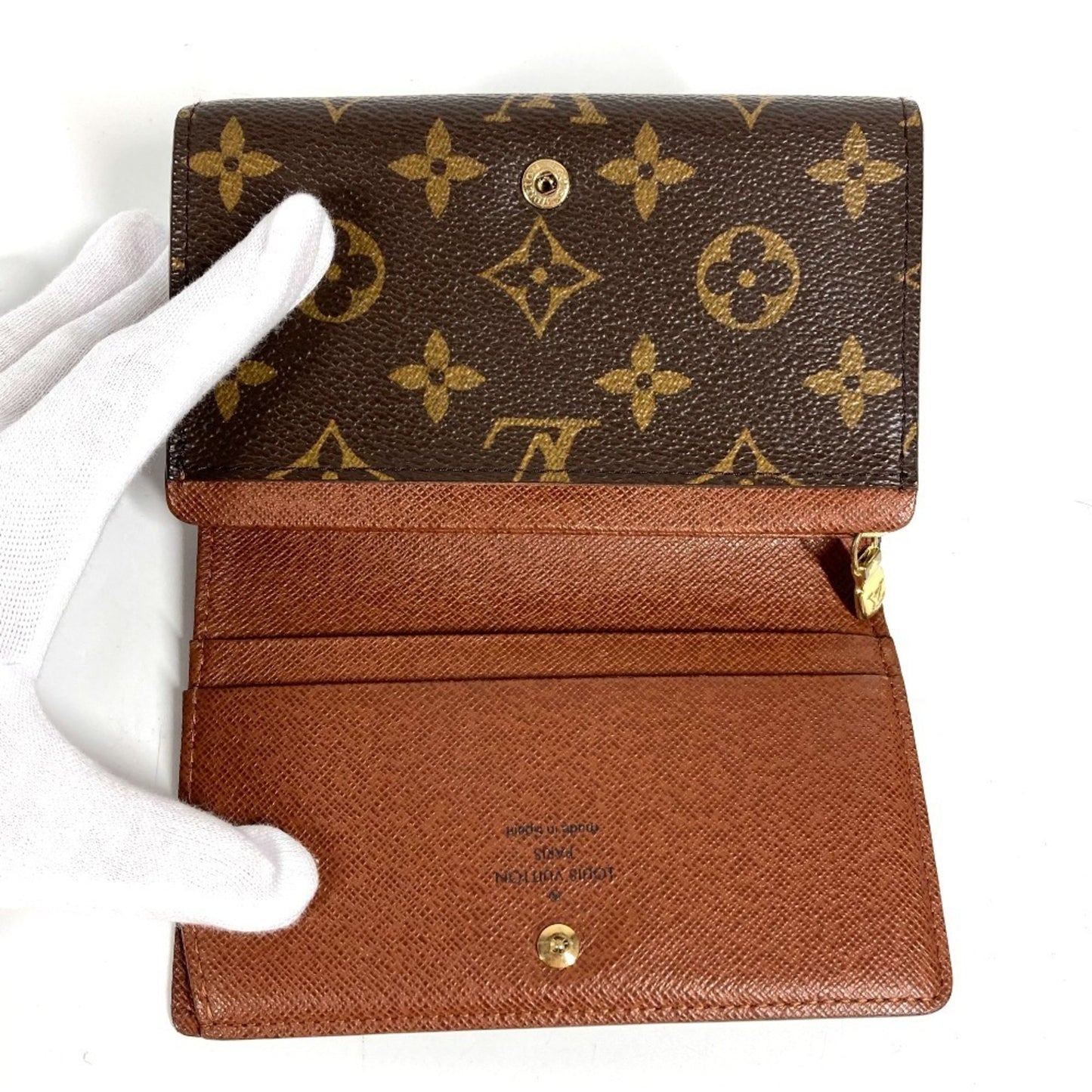 Louis Vuitton M61736 Monogram Portefeuille Tresor Compact Wallet