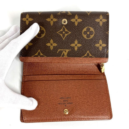 Louis Vuitton M61736 Monogram Portefeuille Tresor Compact Wallet