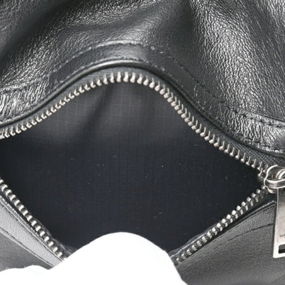Saint Laurent Sid Crossbody Bag Shoulder 581700 Leather Black E-157142