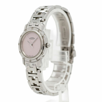 Herms Clipper Nacr CL4.230 Pink Dial