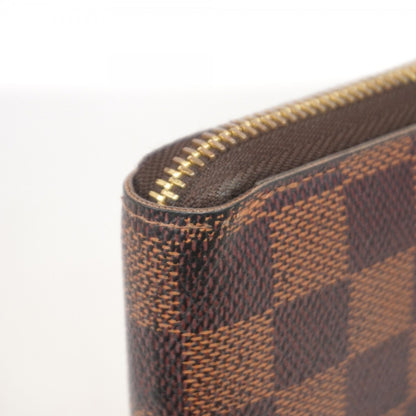 Louis Vuitton Damier Zippy Wallet N60015 Ebene Long