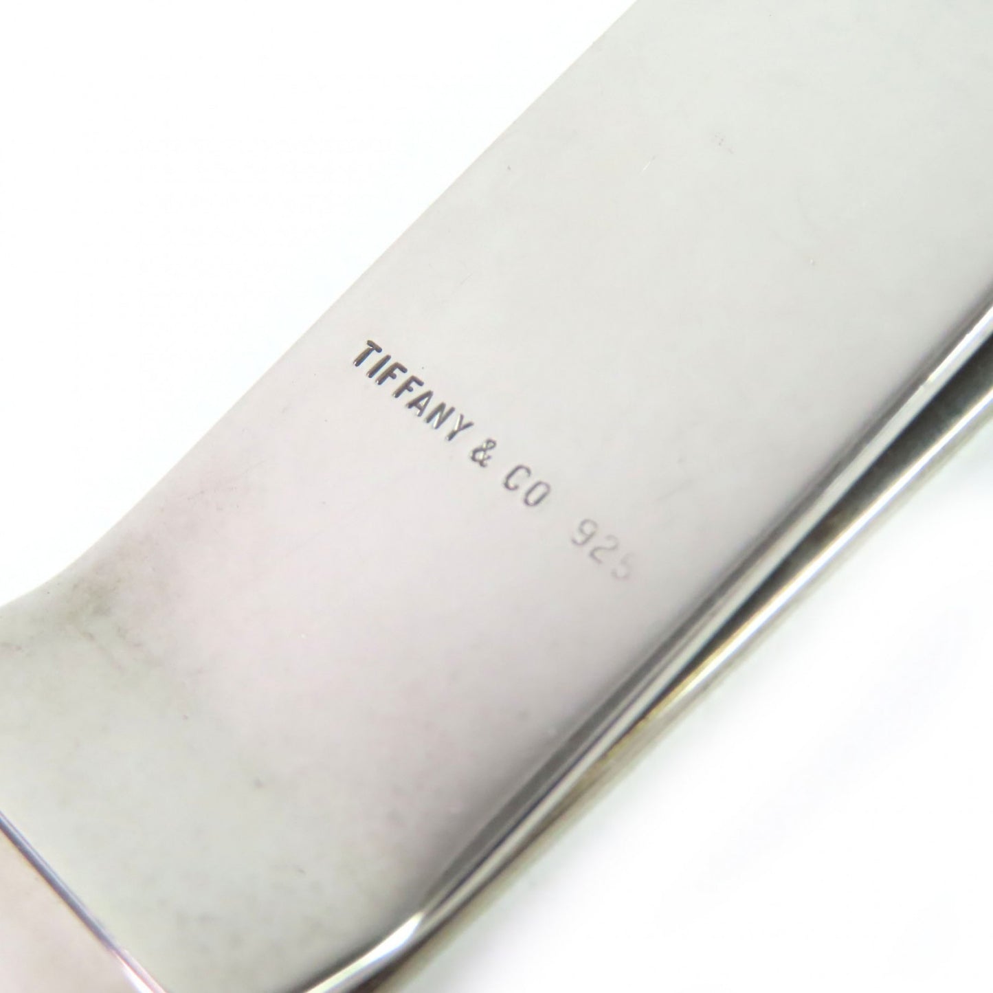 Tiffany & Co. Silver 925 Bill Clip With Logo Engraving
