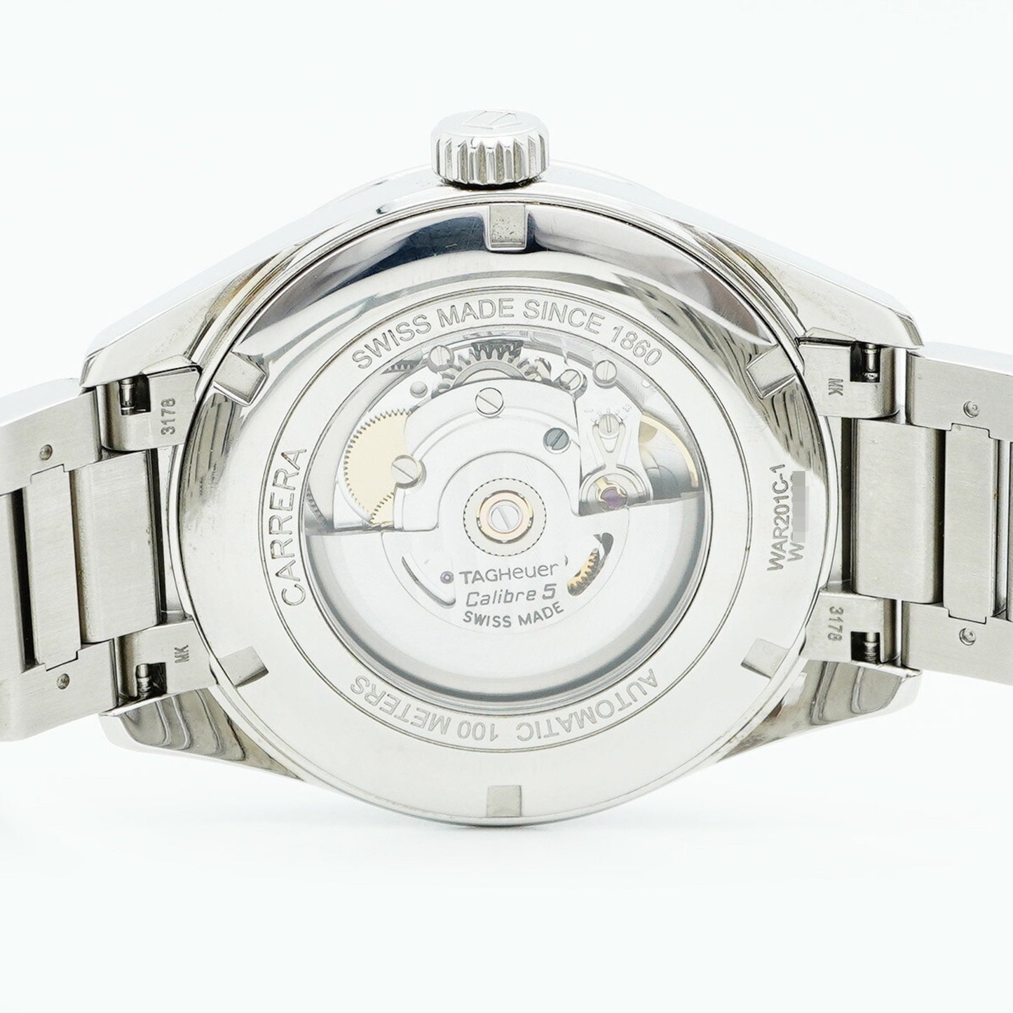 Tag Heuer Carrera War201C-1 Black Dial