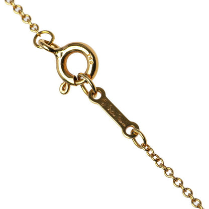 Tiffany & Co. Paloma Picasso Graffiti X Pendant Kiss Necklace In 18K Yellow Gold