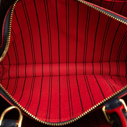 Louis Vuitton Monogram Empreinte Montaigne Bb Shoulder Bag/Handbag 2-Way M42747 Marine Rouge Navy