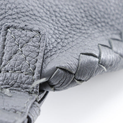 Bottega Veneta Bottegaveneta Intrecciato Backpack/Daypack Calf Made In Italy Gray Shoulder Handbag