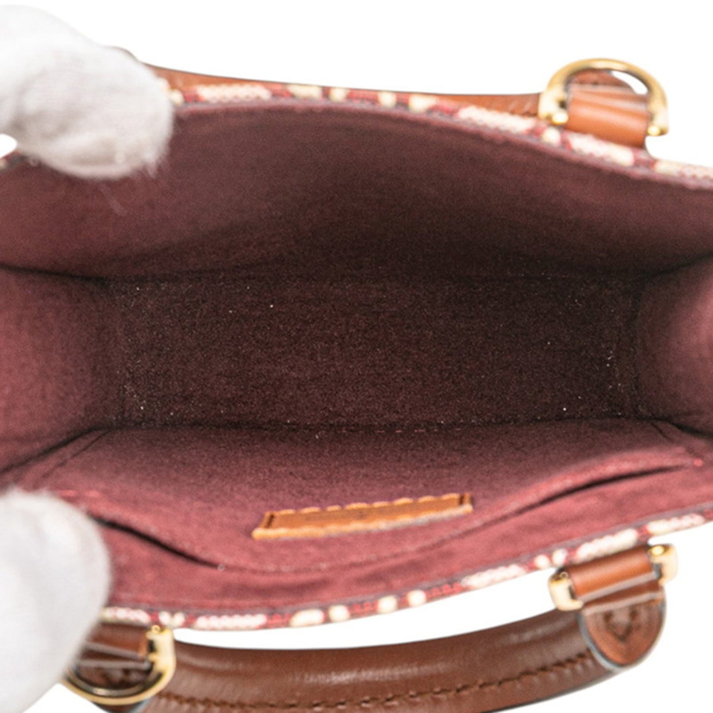 Louis Vuitton Monogram Jacquard Petite Sac Plat Handbag/Shoulder Bag