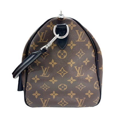 Louis Vuitton Monogram Macassar Speedy Bandouliere 30 Soft M12243 Rfid Boston Bag
