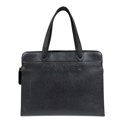 Chanel Handbag Caviar Skin Black