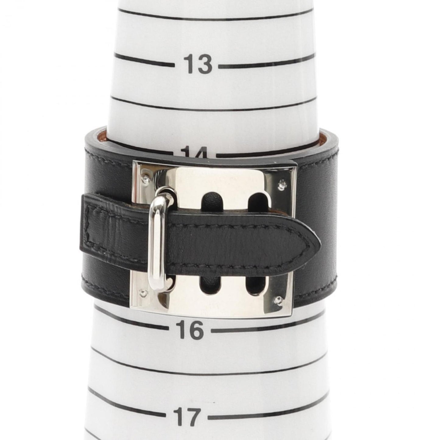 Hermes Hermes Intense Bangle Leather Stainless Steel