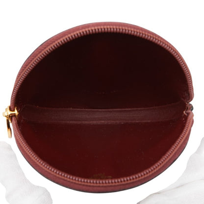 Cartier Wallet/Coin Case In Wine Red