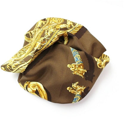 Hermes Scarf Muffler Carr 90 Les Cavaliers D'Or Golden Knights Hermes