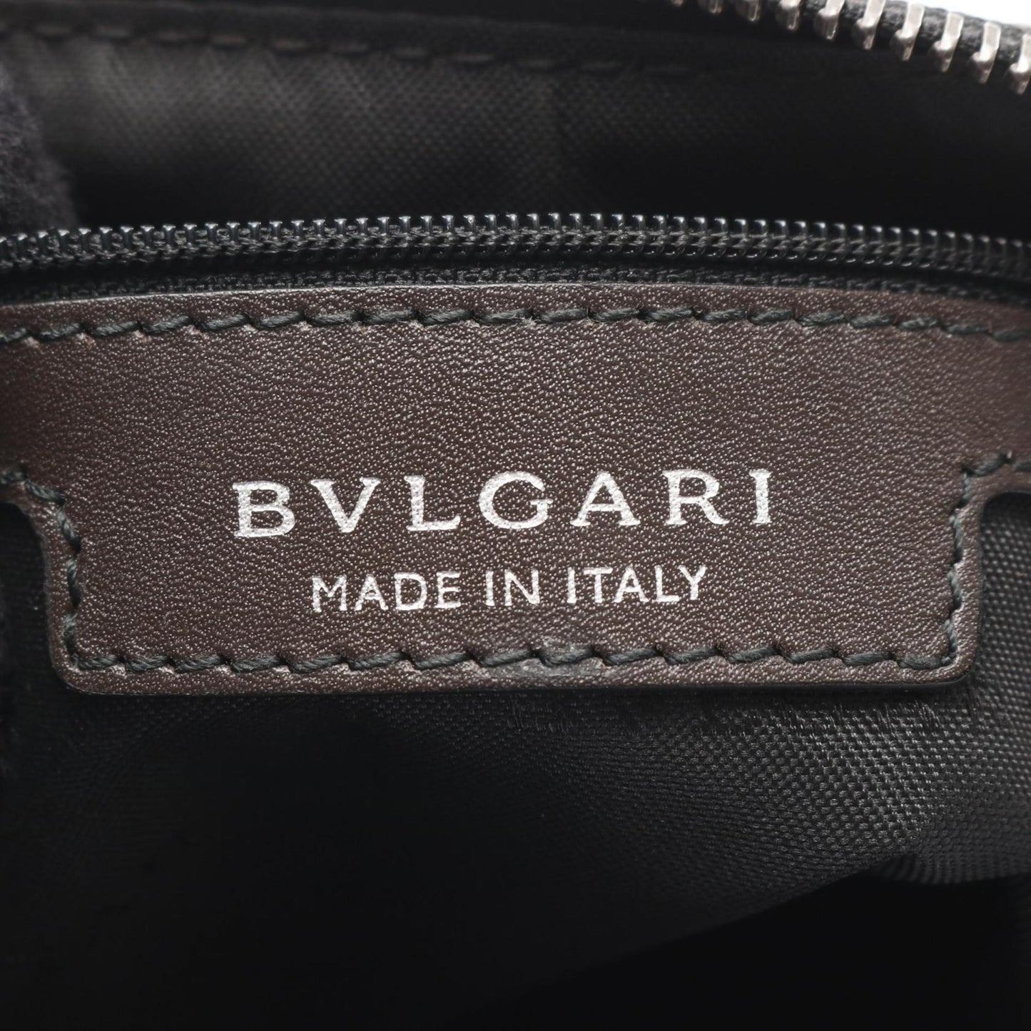Bvlgari Weekend Shoulder Bag In Coated Canvas And Leather