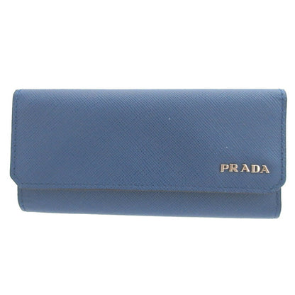 Like New Prada 2M0223 Saffiano Leather Blue 6-Ring Key Case 1310Prada