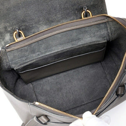 Celine Belt Bag Micro 189153Zva.10Dc 18015 Grained Calfskin Grey S-158435