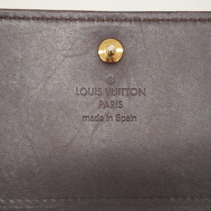 Louis Vuitton Vernis Envelope Carte De Visite Business Card Case M91409 Amaranth
