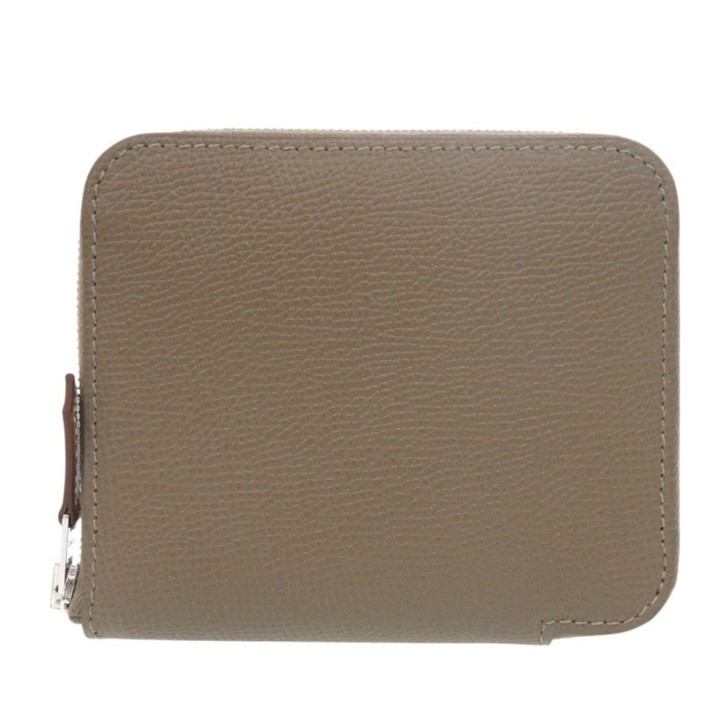 Unused Herms Azap Silk In Compact Coin Case