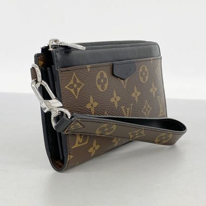 Louis Vuitton Monogram Macassar Zippy Dragonne Long Wallet M69407 Brown/Black