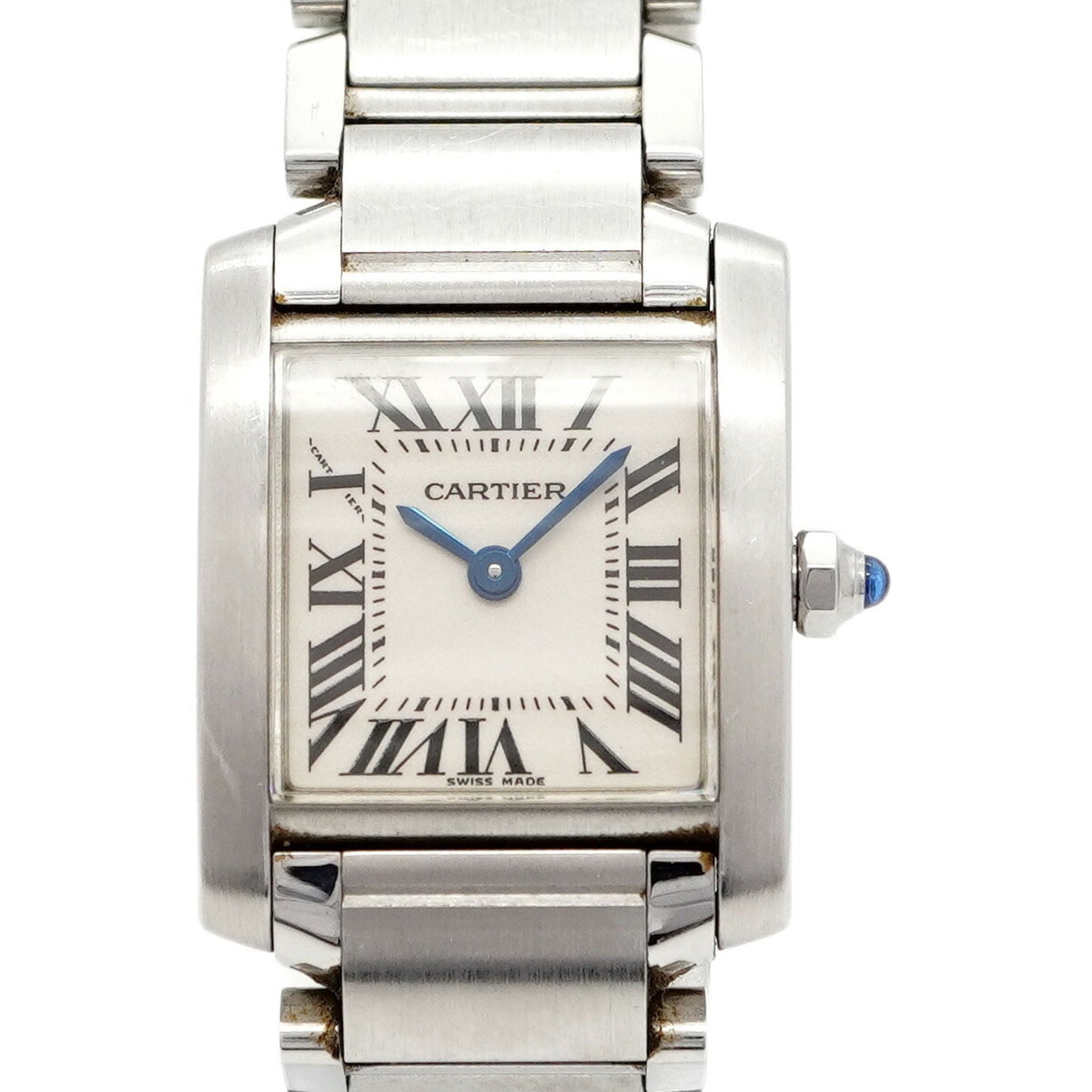 Cartier Tank Franaise Sm W51008Q3 Ivory Dial