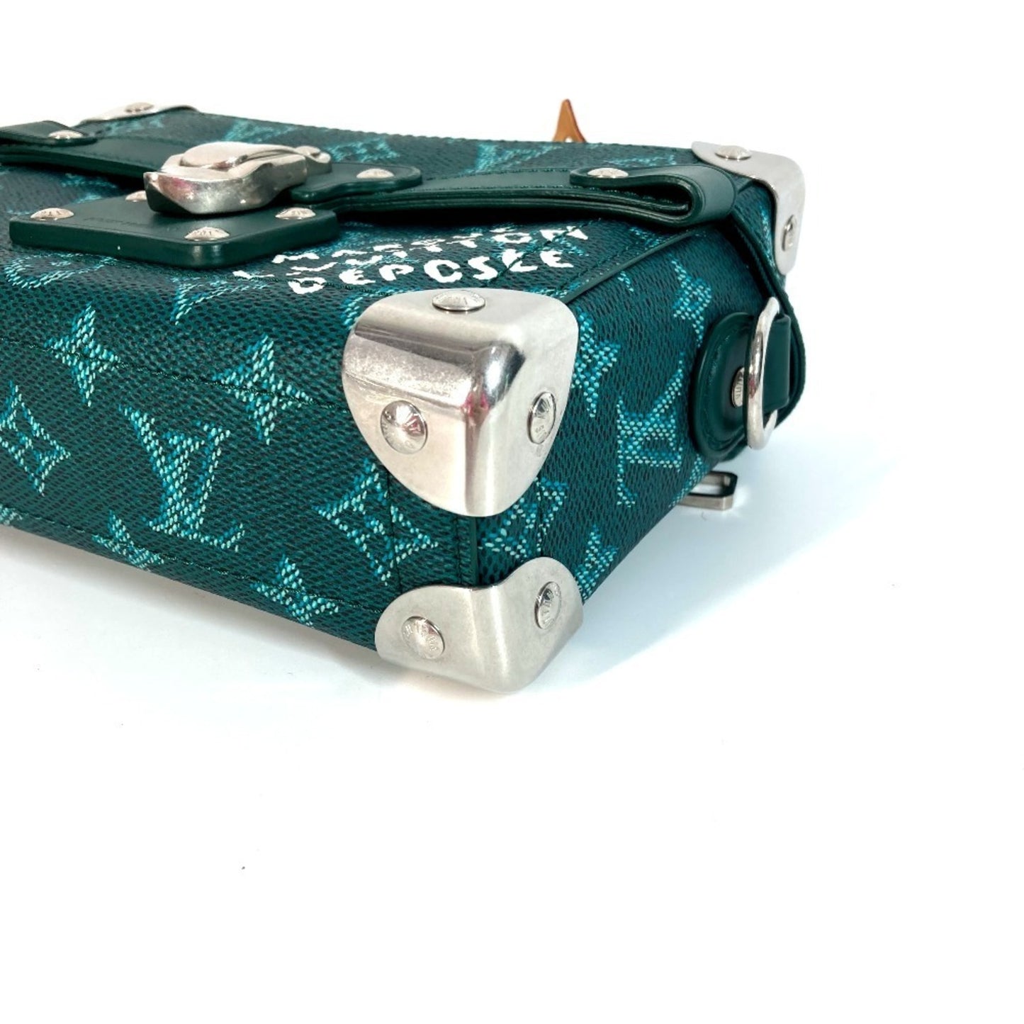 Louis Vuitton M12686 Monogram Heritage Pharrell Williams Soul Trunk Dog Paw Charm Box Leather