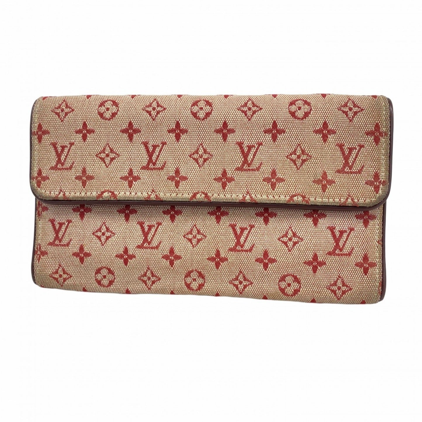 Louis Vuitton Monogram Mini Tri-Fold Wallet Porte Tresor International M92244