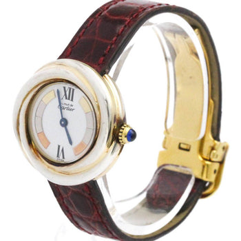 Cartier Must Trinity Vermeil Gold Plated Quartz