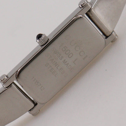 Gucci 1500L Stainless Steel Quartz Analog Watch