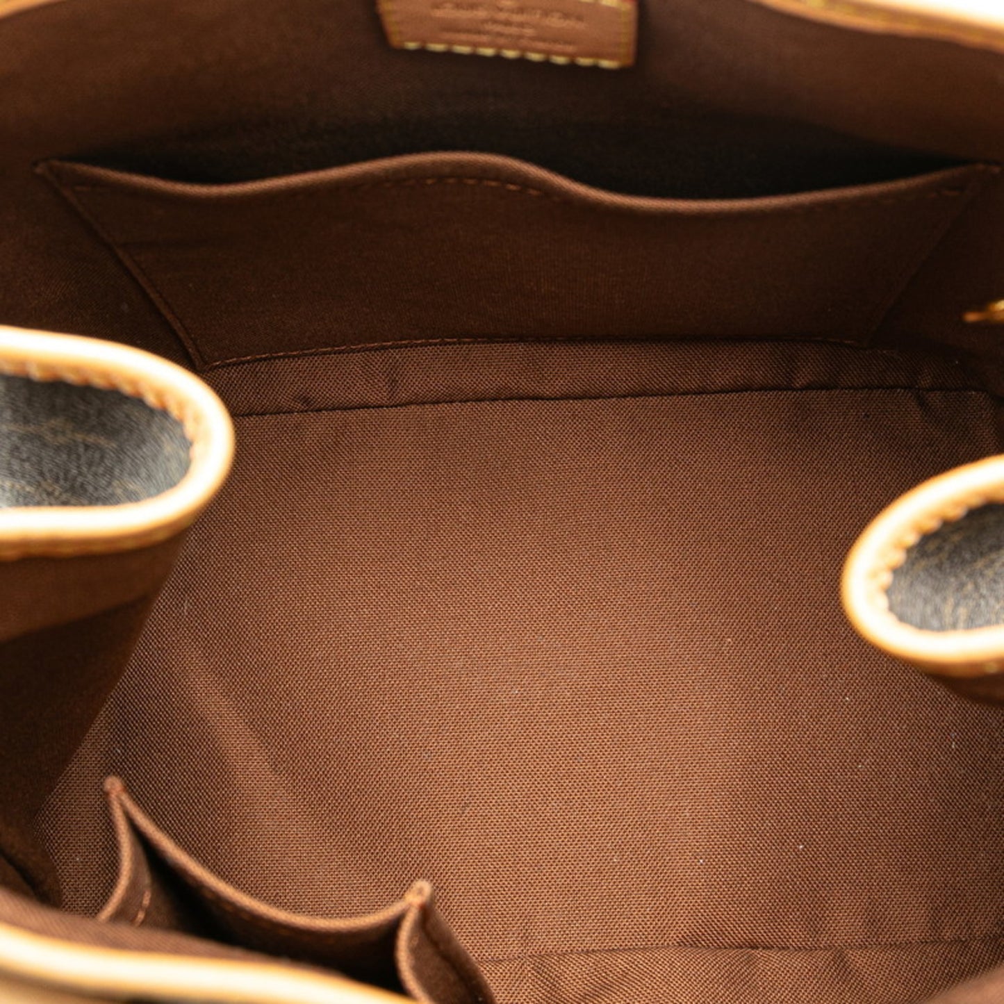 Louis Vuitton Monogram Batignolles Handbag M51156 Brown Leather