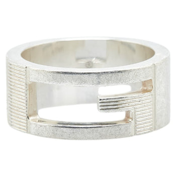 Gucci G Logo Open Ring #9 Sv925 Silver
