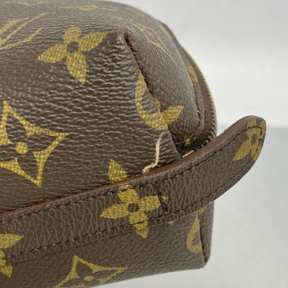 Louis Vuitton Monogram Trousse De Mironde Pouch M47520 Brown