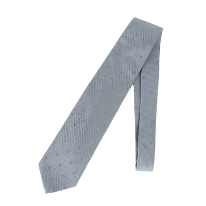 Louis Vuitton Monogram Silk Cravate Blue