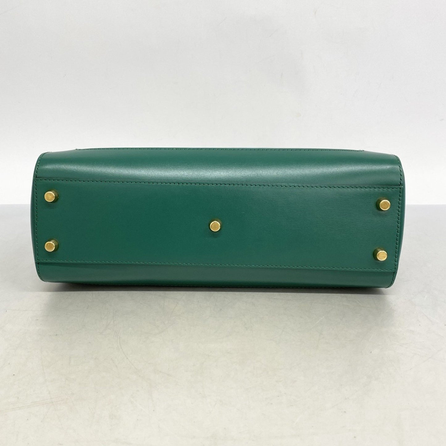Gucci New Jackie Handbag 649016 Leather Green