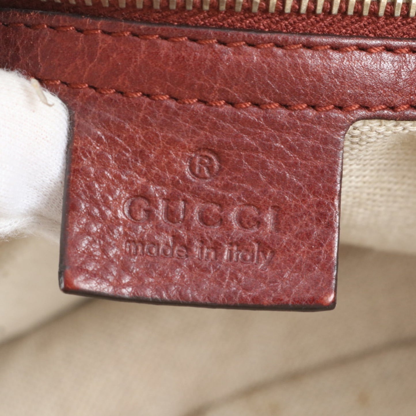 Canvas - Gucci Shoulder Bag - Tote Bag Leather