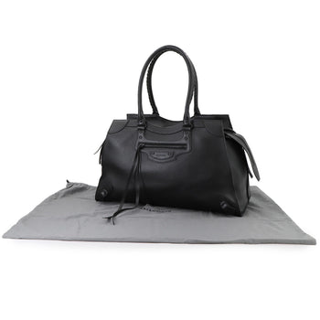 Balenciaga Neo Classic City Large Handbag In Black Leather