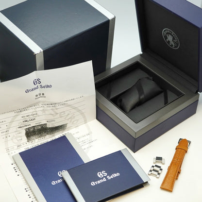 Seiko Grand 9R65-0Dy0 Sbga439 Blue Dial