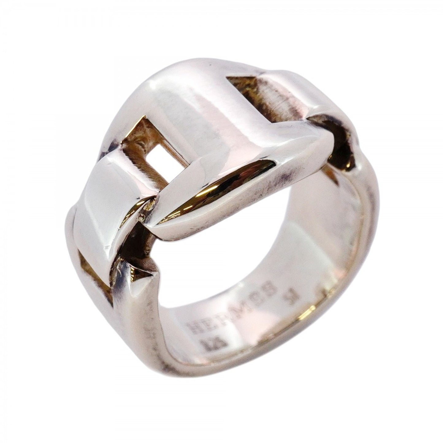 Hermes Chaine D'Ancre Casio Silver 925 Ring #51